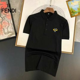 Picture of Fendi Polo Shirt Short _SKUFendiM-4XL25tn3120176